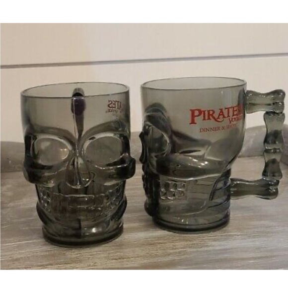 🌓 3 SKELETON DRINKING CUPS 🌓 - Picture 2 of 4